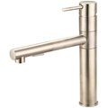 Pioneer Single Handle Pull-Out Kitchen Faucet in PVD Brushed Nickel 2MT220-BN